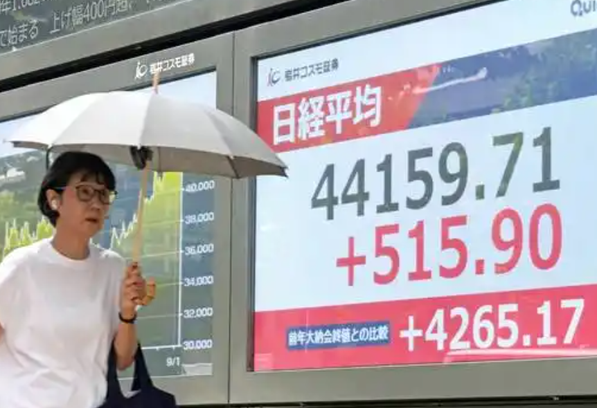 日经指数上涨2.2% 受芯片和重工业股带动